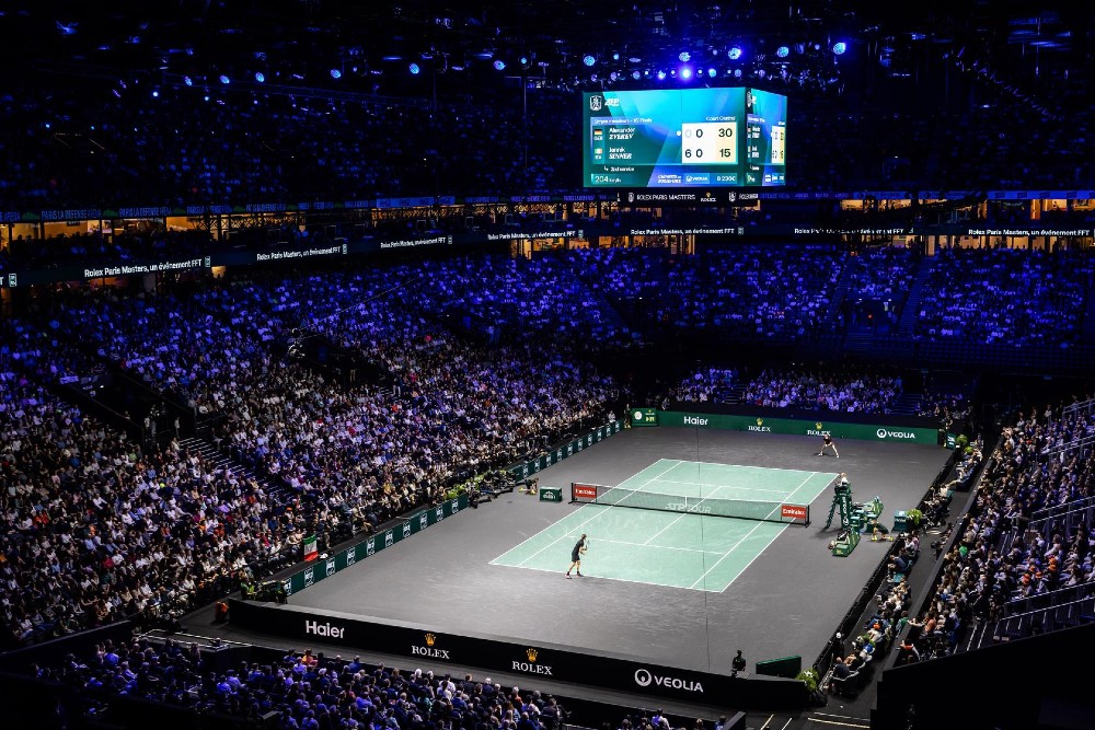 Centre Court at Paris La Défense Arena